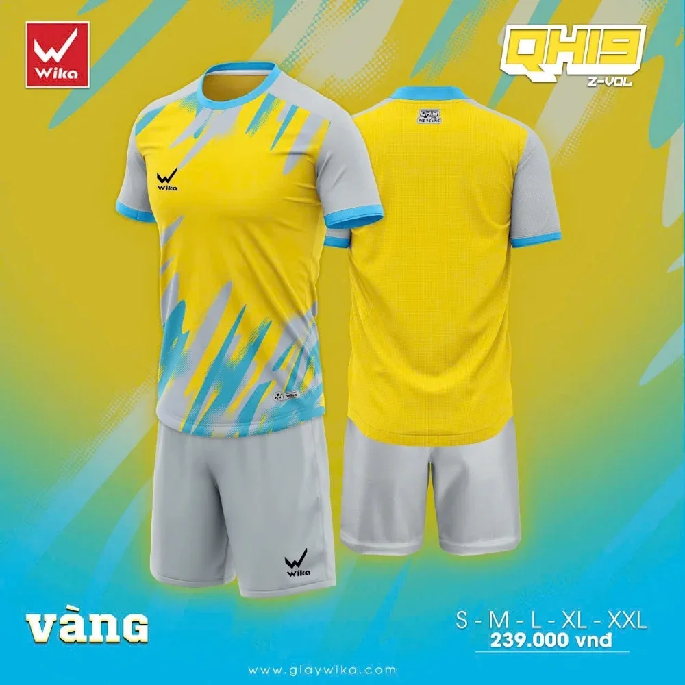 [ HÀNG HOT ĐẶT TRƯỚC ] Bộ Bóng Đá Wika QH19 Z-Vol