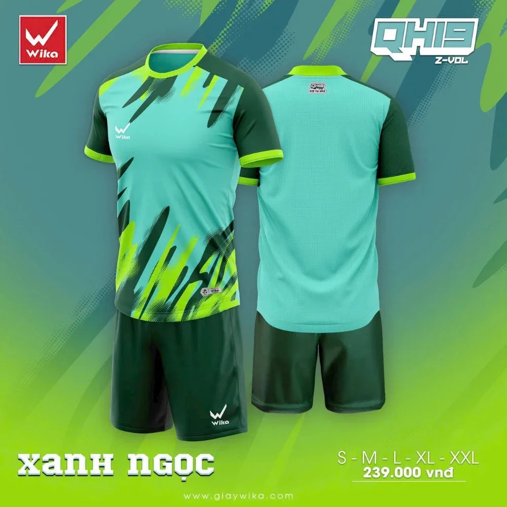 [ HÀNG HOT ĐẶT TRƯỚC ] Bộ Bóng Đá Wika QH19 Z-Vol