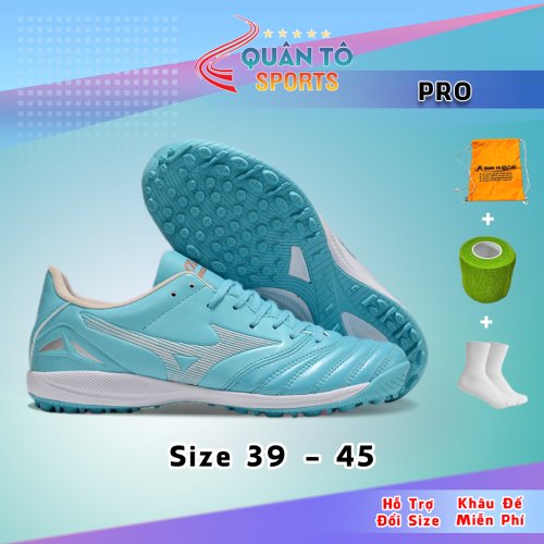 Giày Bóng Đá Mizuno Neo 4 Pro Đế Đệm Xanh Ngọc TF