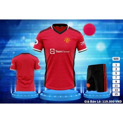 [ HÀNG HOT ĐẶT TRƯỚC ] Bộ Bóng Đá Manchester United