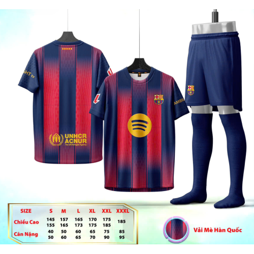 [ HÀNG HOT ĐẶT TRƯỚC ] Bộ Bóng Đá Barcelona