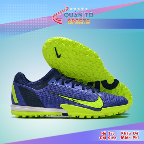 Giày Bóng Đá Nike Mercurial Vapor 14 Pro Cổ Lửng HQ TF Than