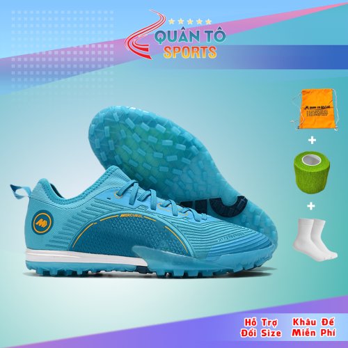 Giày Bóng Đá Nike Mercurial Vapor 14 Pro Cổ Lửng HQ TF Xanh Biển