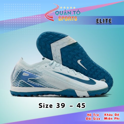 Giày Bóng Đá Nike Mercurial Vapor 16 Elite TF Xanh Biển Vạch Đậm