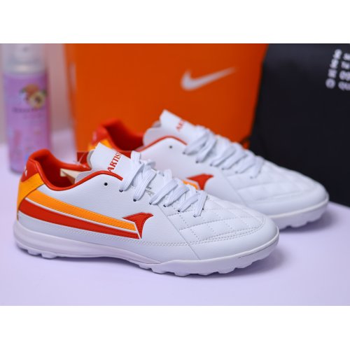 Giày Bóng Đá Kamito Artista PRO Đế Đệm TF - Trắng Đỏ Vàng