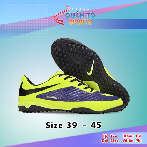 Giày Bóng Đá Nike Hypervenom Phelon TF Than Chuối