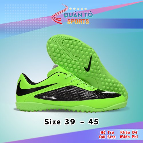 Giày Bóng Đá Nike Hypervenom Phelon TF Xanh Lá Cây Đen