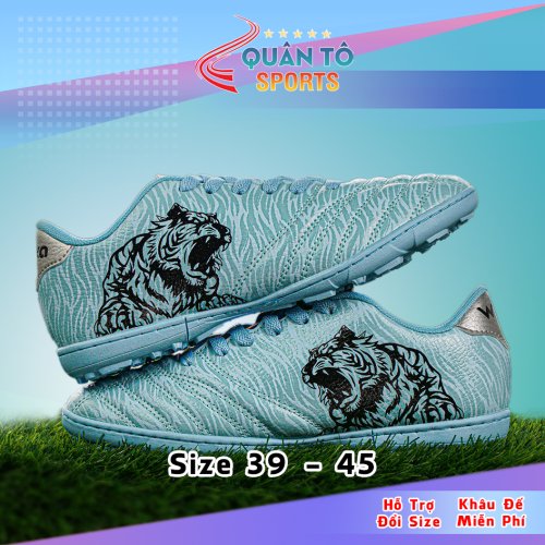 Giày Bóng Đá Wika Tiger X Xanh Dương Đen