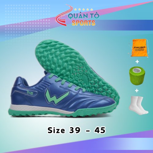 Giày Bóng Đá Wika Tuấn Hải TH10 - Xanh Dương