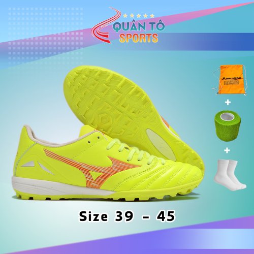 Giày Bóng Đá Mizuno Neo 4 Sergio Ramos Xanh chuối TF