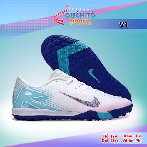 Giày Bóng Đá Nike Mercurial Vapor 16 Academy TF Trắng Hologram