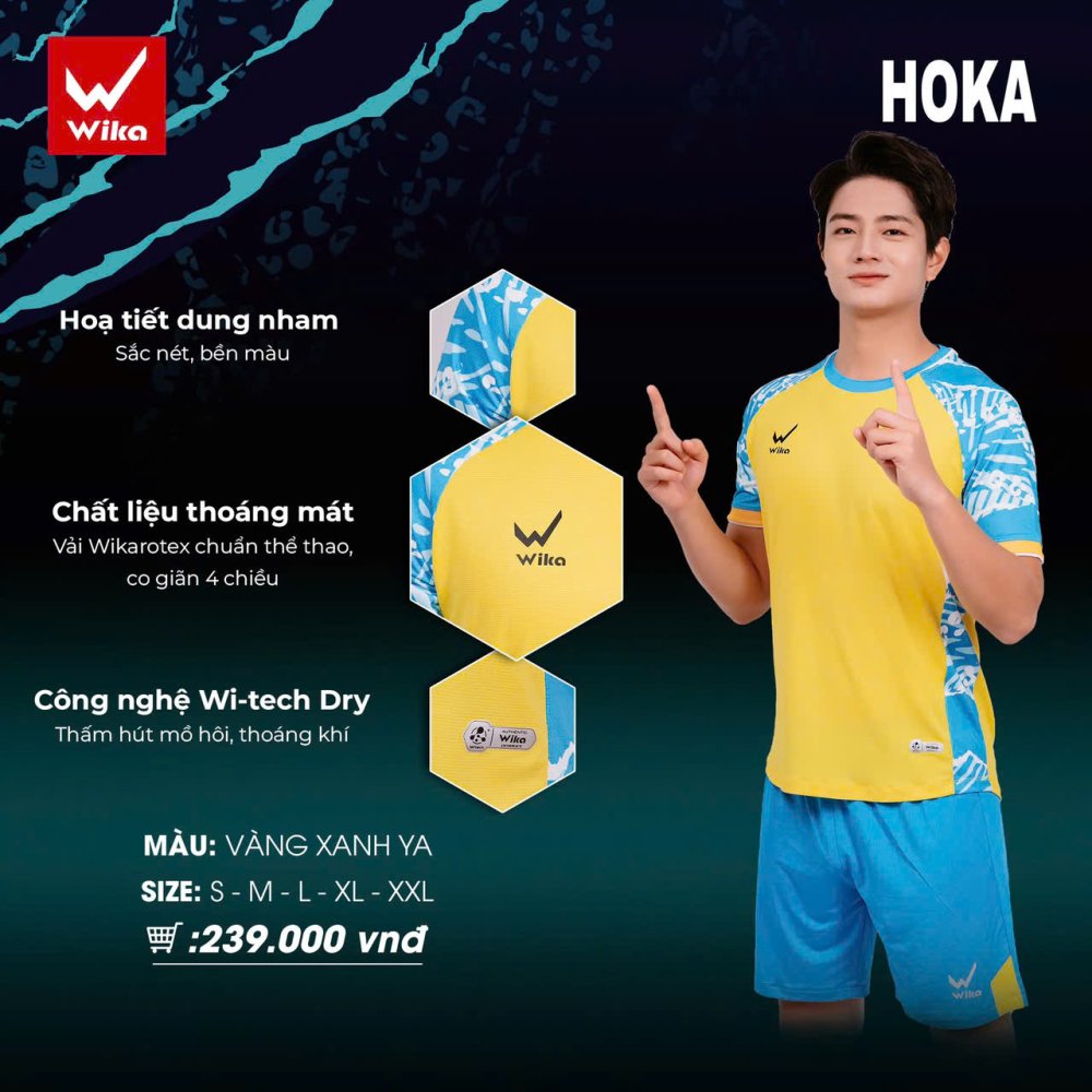 [ HÀNG HOT ĐẶT TRƯỚC ] Bộ Bóng Đá Wika Hora