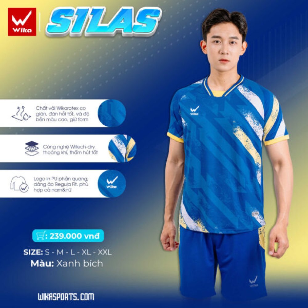 [ HÀNG HOT ĐẶT TRƯỚC ] Bộ Bóng Đá Wika Silas