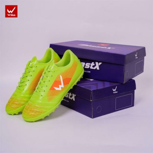 Giày Bóng Đá WIKA BLAST X Trẻ Em Vàng Cam