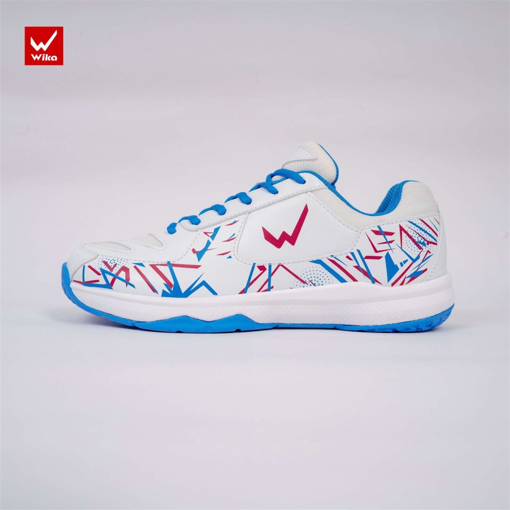 Giày Thể Thao Wika Kiba Trắng Xanh Dương Đỏ