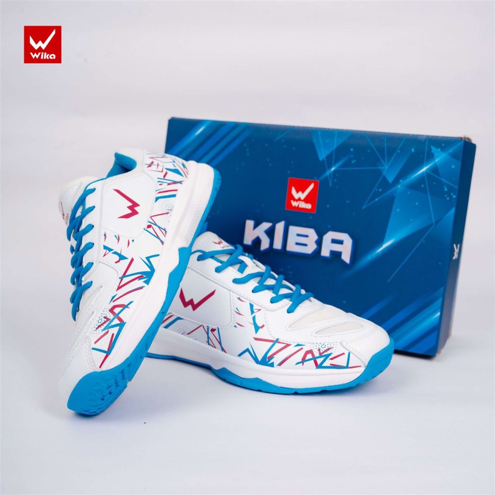 Giày Thể Thao Wika Kiba Trắng Xanh Dương Đỏ
