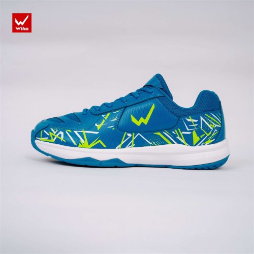 Giày Thể Thao Wika Kiba Xanh Dương Viền Chuối
