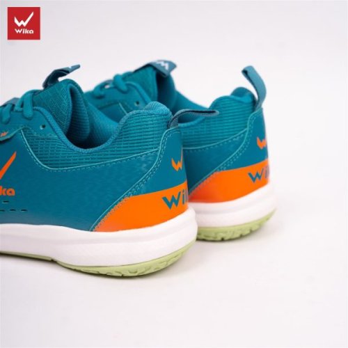 Giày Thể Thao Wika Maru Xanh Ngọc Cam