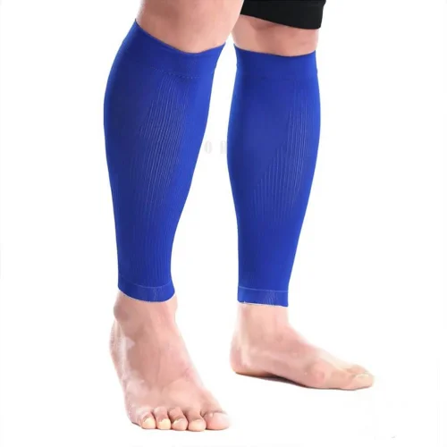 Tất Ống Đồng Không Logo Màu Xanh Dương