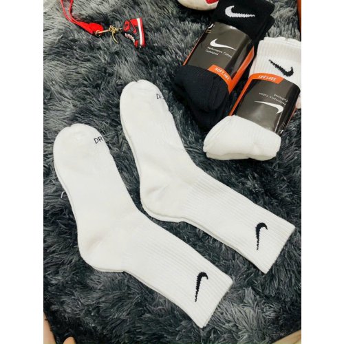 Tất Dệt Kim Dài DRI - FIT Trắng