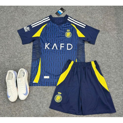 Bộ Bóng Đá Al Nassr Sân Khách 24/25 Xanh