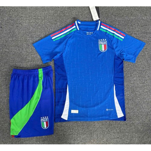 Bộ Bóng Đá Tuyển Italia SN Euro 2024 xanh
