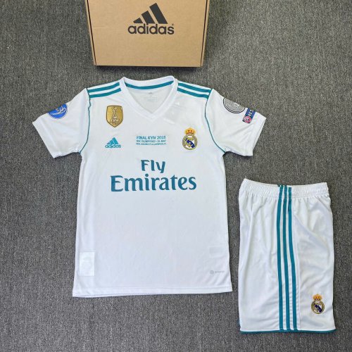 Bộ Bóng Đá Real madrid  Sân nhà retro  2018