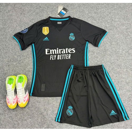 Bộ Bóng Đá Real madrid  Sân Khách 2018 xanh đen