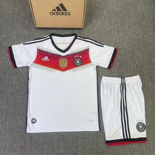 Bộ Bóng Đá Tuyển Đức Retro 2014 Trắng