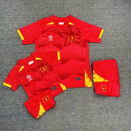 Bộ Bóng Đá Trẻ Em Việt Nam 25/26 Đỏ