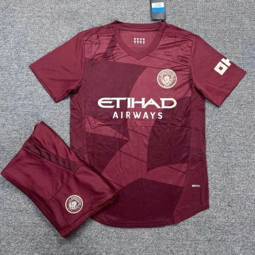 Bộ Bóng Đá Manchester City Sân Khách Bã Trầu 25/26