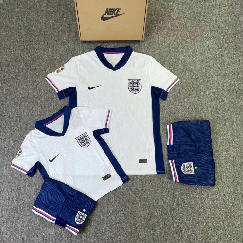 Bộ Bóng Đá Tuyển Anh Trắng Trẻ Em SN 2024