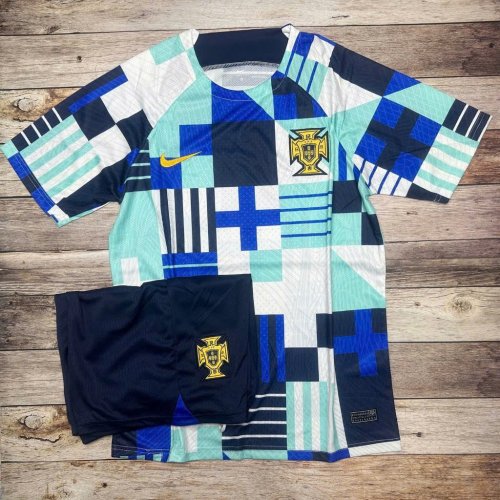 Bộ Bóng Đá Đội Tuyển Bồ Đào Nha ST 2022 Hoạ Tiết