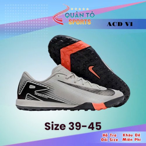 Giày Bóng Đá Nike Mercurial Vapor 16 Academy TF Xám Xi Măng