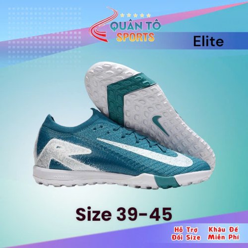 Giày Bóng Đá Nike Vapor 16 Elite 2025 TF Xanh Cổ Vịt