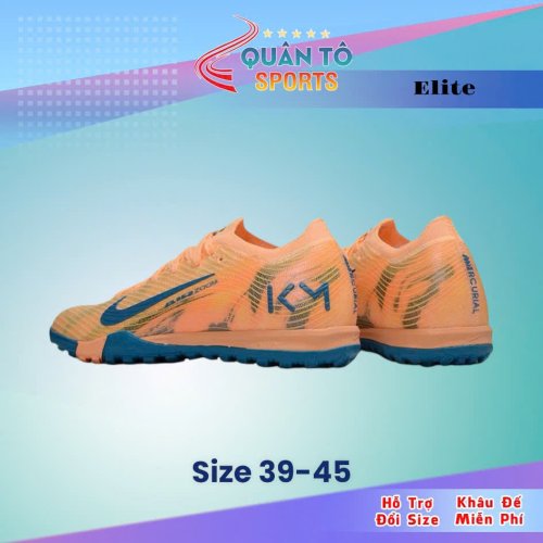 Giày Bóng Đá Nike Mercurial Vapor 16 Elite V1 Đế Đệm TF Cam Đào