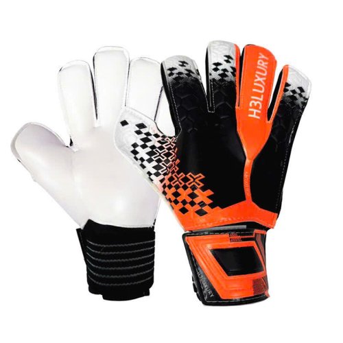 Găng Tay Bắt Bóng H3 LUXURY Đen Cam