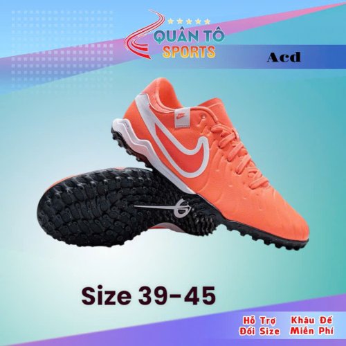 Giày Bóng Đá Nike Tiempo Legend 10 Academy Đỏ Cam HQ TF