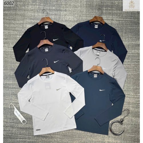 Áo Giữ Nhiệt Cao Cấp Nike - Xanh