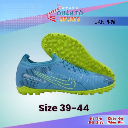 Giày Bóng Đá Vic 6 Elite Việt Nam Xanh