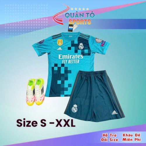 Bộ Bóng Đá Real madrid  Sân Khách 2018
