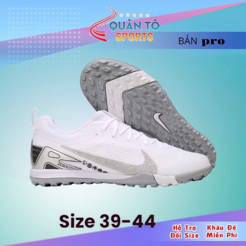 Giày Bóng Đá Vapor 16 V1 2026 Trắng Hologram Vạch Bạc