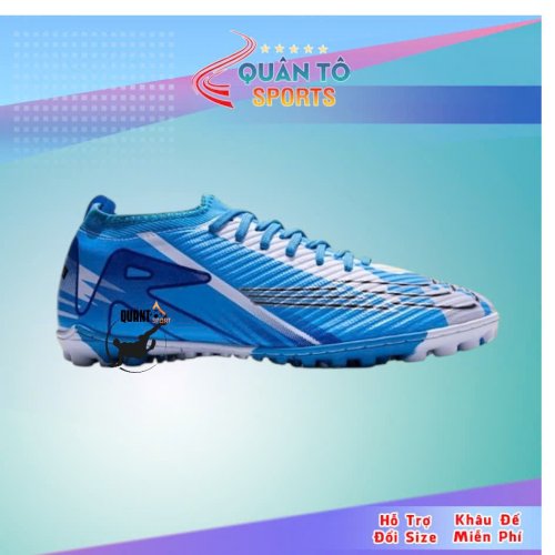 Giày Bóng Đá 16 Elite Việt Nam KTOM Xanh Đậm Trắng TF