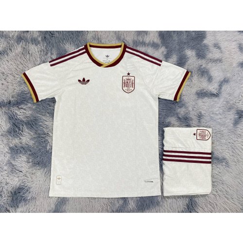 Bộ Bóng Đá Tây Ban Nha Sân Khách Woldcup 2026 Be