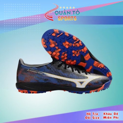 GIÀY BÓNG ĐÁ MIZUNO α III ELITE AS TF - P1GD266201 - ĐEN/XANH/ĐỎ