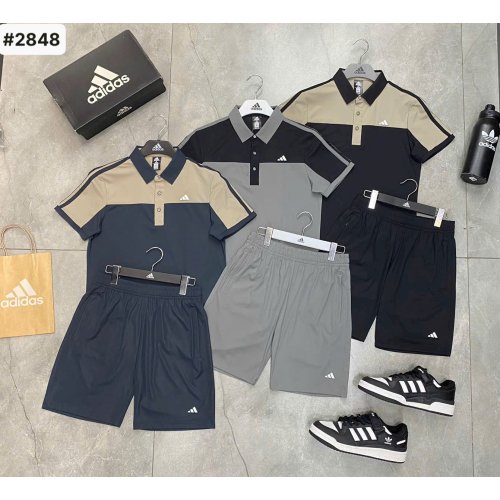 Bộ Thể Thao Adidas 2848 Xanh Than