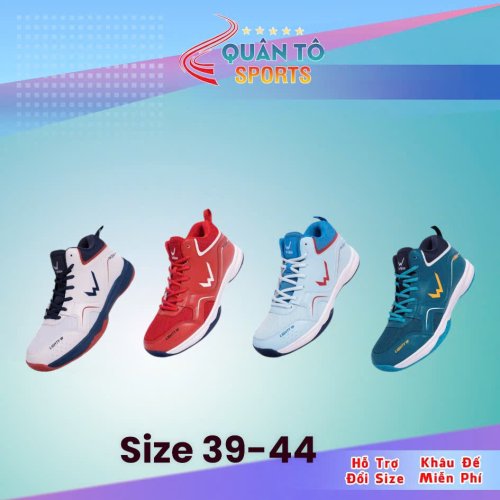 Giày bóng chuyền Wika Netic xanh ngọc.