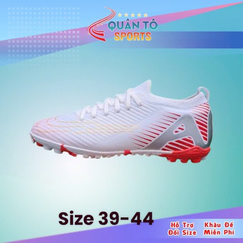 Giày Bóng Đá VN Nike Mercurial Vapor 16 Elite TPU TF - Trắng Đỏ.