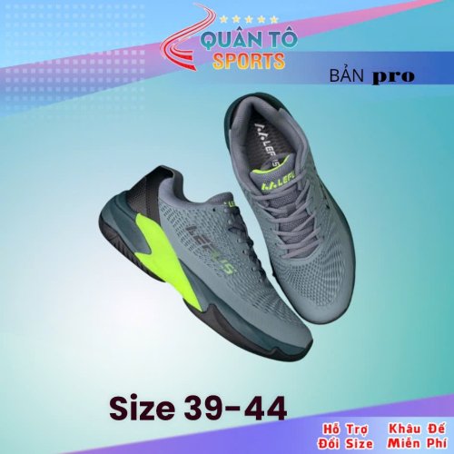 Giày Thể Thao Lefus L033 Pic Bóng Chuyền-GHI ĐEN