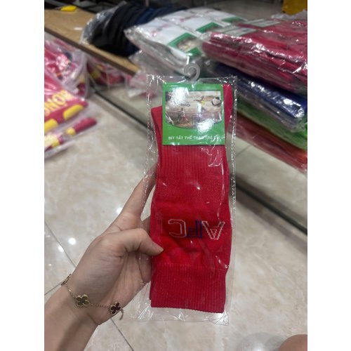 Tất Bóng Đá Trẻ Em AFC - Đỏ